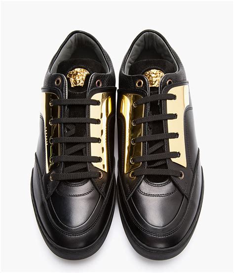 versace schoenen aspact|versace black leather shoes.